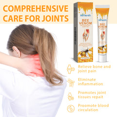 Ximonth Bee Venom Joint Care Cream, Lumbar Spine, Finger Joints And Leg Massage Treatment To Relieve Joint Pain
