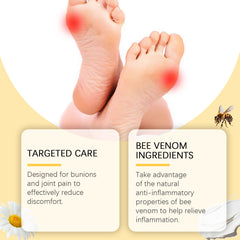 Ximonth Bee Venom Care Cream, Bee Venom Care Cream To Relieve Inflammation, Pain Swelling Can Improve Joint Health Bunions Adjuvant Therapy