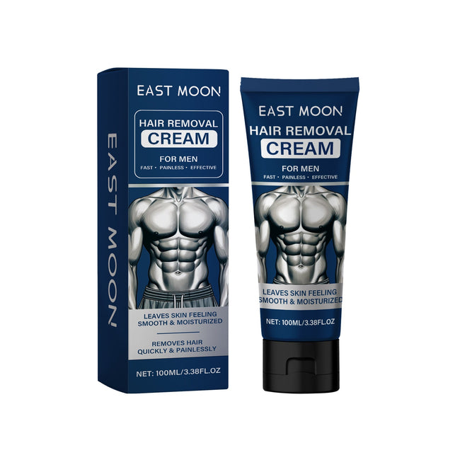 EAST MOON Hair Removal Cream for Men – Body, 100 mL — hair removal cream & foam for men collection