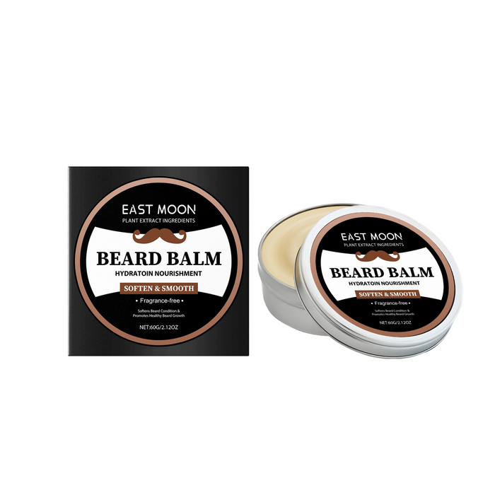 EAST MOON Beard Balm for Dry Beard — ingredient panel