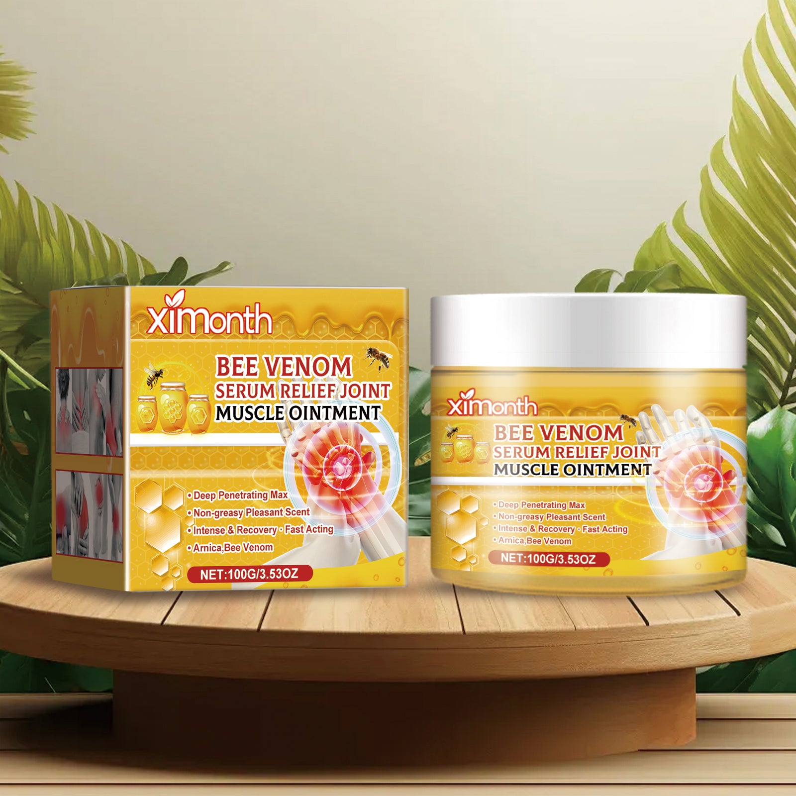 Bee Venom Serum Relief Joint Muscle Ointment、Joint Care Cream、Joint Soothing Cream