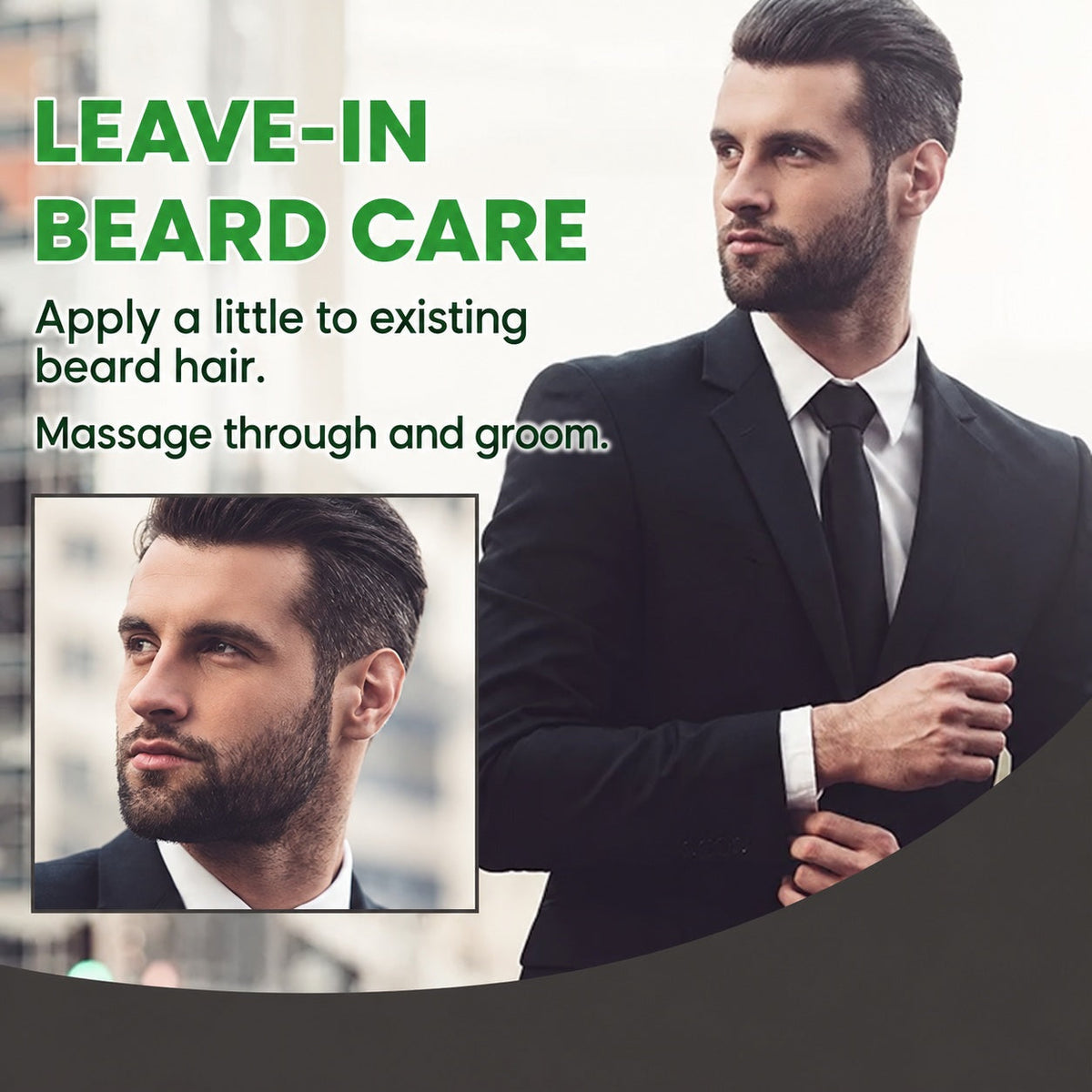 EAST MOON Beard Oil — beard softening and grooming illustration