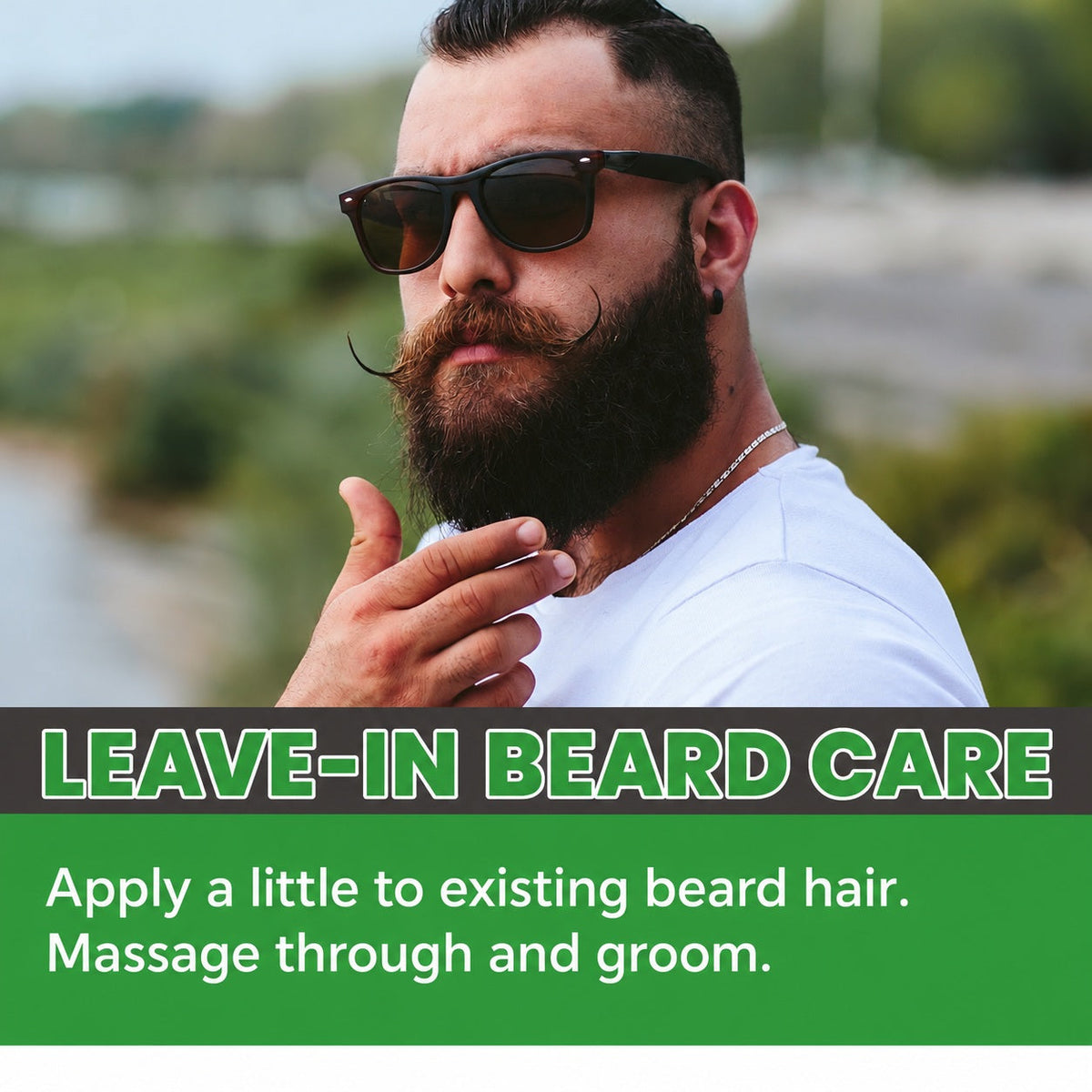 EAST MOON Beard Oil — beard softening and grooming illustration