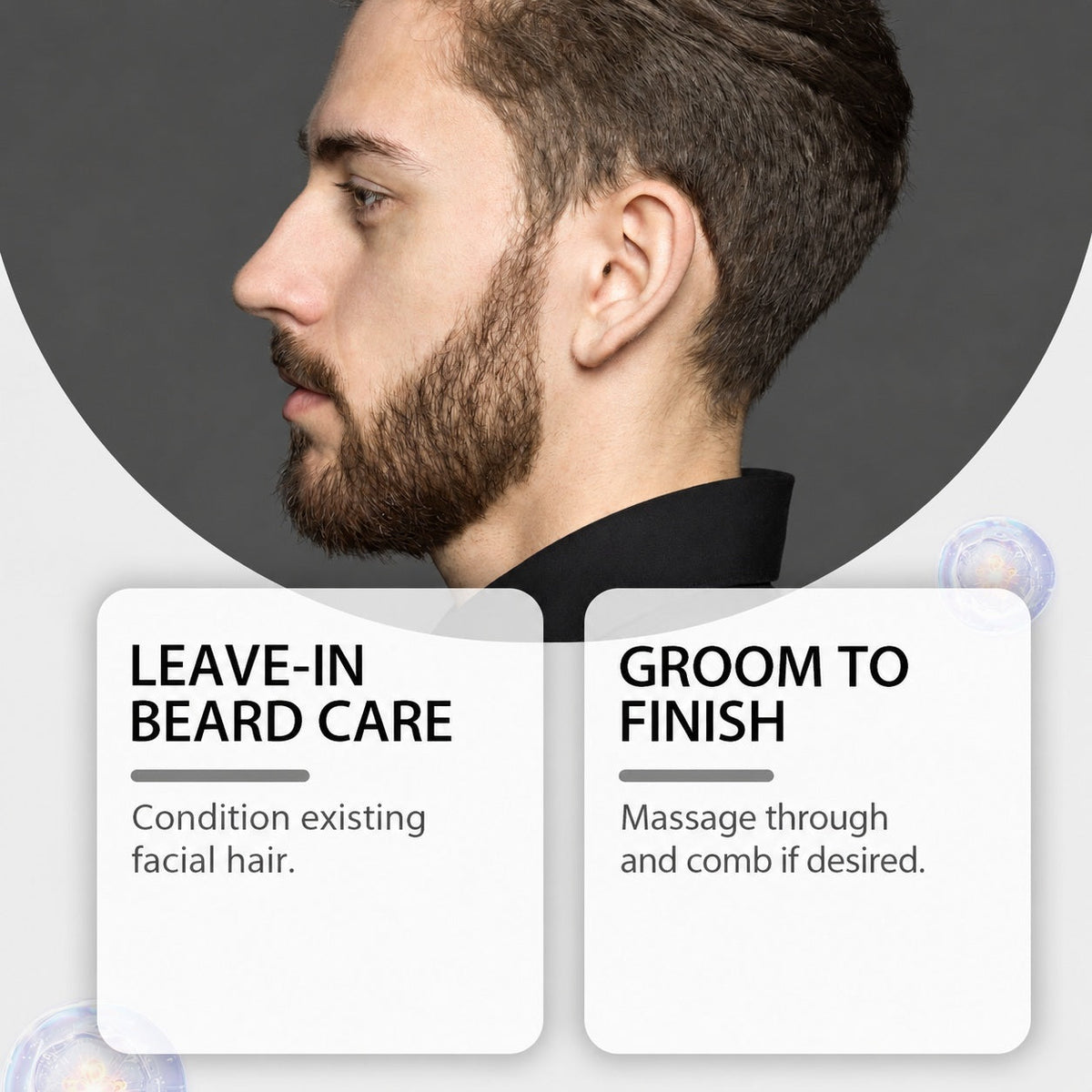 EAST MOON Hint of Mint Beard Balm — leave-in beard balm conditioning